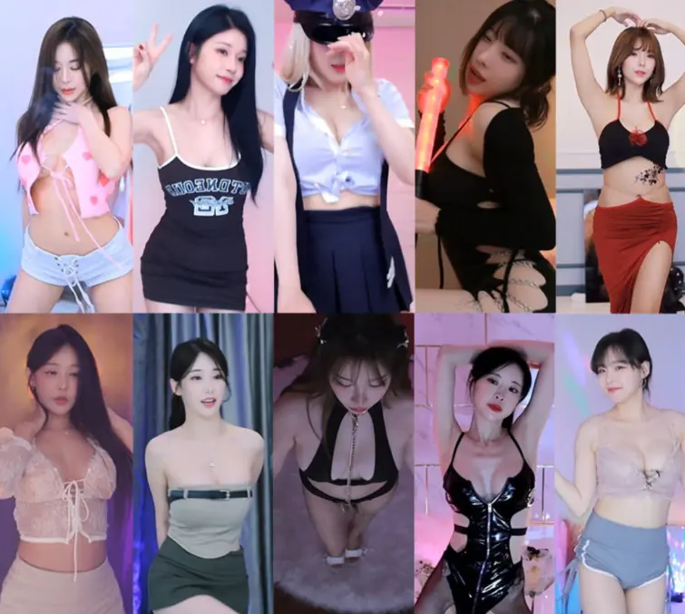 AfreecaTv韩国BJ蔡时雅、朵拉美、果汁、韩璐等多位主播2023年9月05日舞蹈直播视频合集