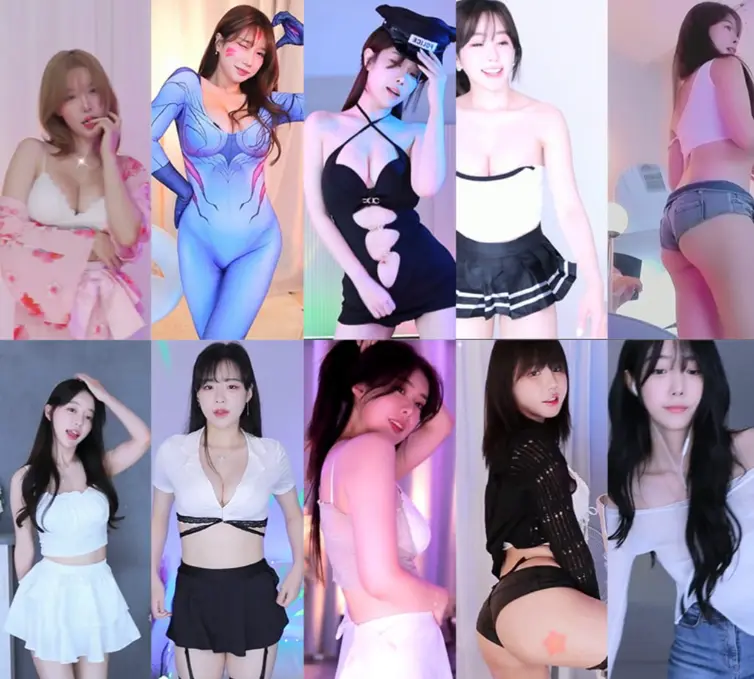 AfreecaTv韩国BJ艾迪林、巴卡斯、朵拉美、葛姗姗等多位主播2023年9月11日舞蹈直播合集 每日录播 第1张