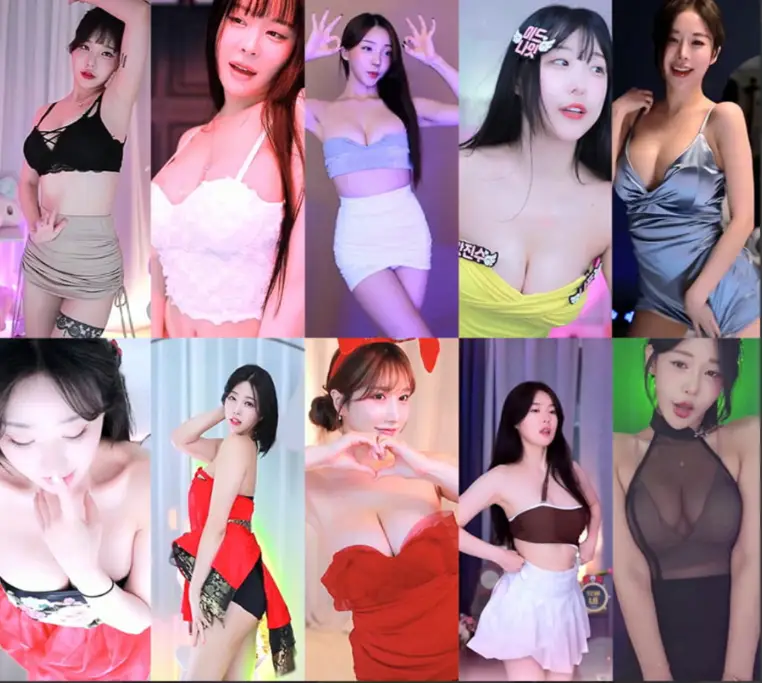 AfreecaTv韩国BJ韩璐、金牛奶、兰、秋季、夏艺拉、小胖等多位主播2023年9月29日舞蹈合集 每日录播 第1张