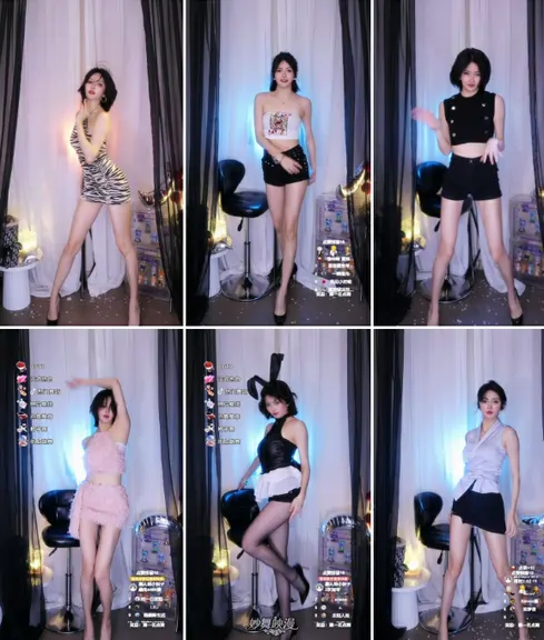 虎牙主播GR小蛋糕长腿美女2025年06月舞蹈视频回放合集42V 9.09G